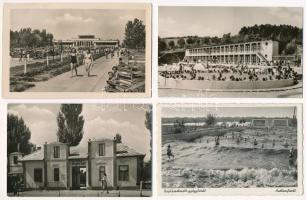 15 db MODERN magyar képeslap: fürdőhelyek / 15 modern Hungarian postcards: holiday resorts, bathing places