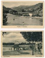 15 db MODERN magyar képeslap: fürdőhelyek / 15 modern Hungarian postcards: holiday resorts, bathing ...