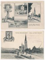15 db főleg RÉGI magyar képeslap: Mária kegyhelyek/ 15 mostly pre-1945 Hungarian postcards: shrines