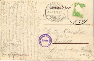 1913 Balatonalmádi, látkép (Rb)