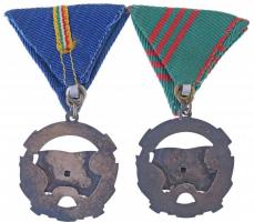 - 
1964. "A Haza Szolgálatáért Érdemérem ezüst fokozat" 2db zománcozott ezüstözött Br kit...