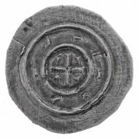 1131-1141. Denár Ag "II. Béla" (0,32g) T:1- patina Hungary 1131-1141. Denar Ag "Bela ...