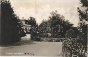 1930 Gödöllő, Királyi kastély, park