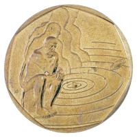 2000. 200Ft Cu-Ni-Zn "2000. évforduló / Rodin: a Gondolkodó, a Naprendszer" T:1- 
Adamo E...