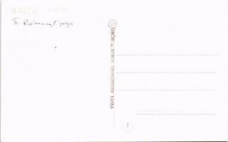 Kassa, Kosice; Rákóczi fejedelem sírja. Győri és Boros fényképészek / tomb of Francis II Rákóczi. ph...