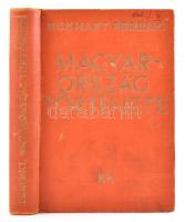 Eckhart Ferenc: Magyarország története. Bp., 1935, Káldor Könyvkiadóvállalat. Kiadói egészvászon kötés, kissé kopottas állapotban.