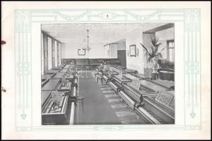 1913 Lauberger & Glos. Köngl. Höf-Klavierfabriken. Wien, Lauberger & Glos, fekete-fehér illu...