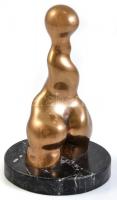 ef. Zámbó István (efZámbó) (1950 - ): "Kis torzó"
Bronz, m: 17,5cm , jelzett. Az ikonikus...