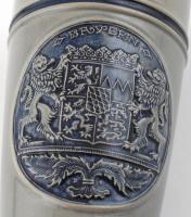 Gerzit "Bayern" kerámia sörös pohár, jelzett, hibátlan, m: 23,5 cm