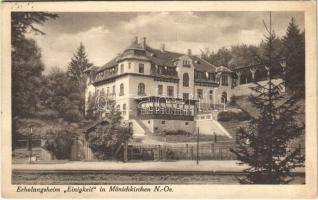1927 Mönichkirchen, Erholungsheim Einigkeit / spa hotel