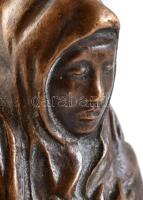 Melocco Miklós (1935 - ): Kisboldogasszony (1978), Bronz, jelzés nélkül. m: 28,5 cm
Szimbolikus-rea...