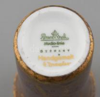 Rosenthal porcelán váza, eredeti dobozában, jelzett, hibátlan, m: 8,5 cm