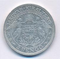 1932. 2P Ag "Madonna" T:2- 
Adamo P7