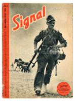 1942 Signal, második világháborús magyar nyelvű, német propaganda folyóirat novemberi száma, gazdag képanyaggal