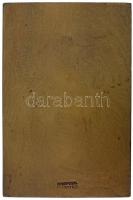 1938. "M.A.C. (Magyar Athletikai Club) Evezős Osztálya" hátlapon gravírozva "Turadij ...