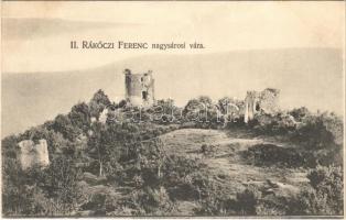 Nagysáros, Velky Saris; II. Rákóczi Ferenc kastélya. Holénia Béla kiadása, Divald / castle ruins