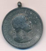 1940. Erdélyi részek felszabadulásának emlékére Zn emlékérem. Szign.:BERÁN L. T:2 oxidáció Hungary 1940. Commemorative Medal for the Liberation of Transylvania Zn medal. Sign.:BERÁN L. C:XF oxidation NMK 428.