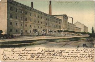 1909 Arad, Neuman szesz és élesztő gyár. Bloch H. / alcohol and yeast factory (r)