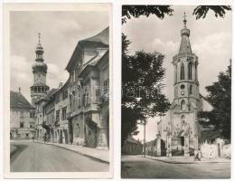 Sopron - 20 db főleg modern képeslap