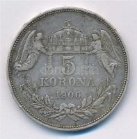 1900KB 5K Ag "Ferenc József" T:2- ph., patina
Adamo K7