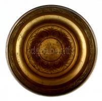 1931 Osztrák motorsport art-deco kupa, éjszakai verseny, 2. hely gravírozott felirattal (Nachtfahrt,...