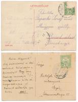 Máriaradna, Radna (Lippa, Lipova); Kegytemplom, belső / church, interior - 2 db régi képeslap / 2 pr...