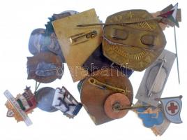 21db-os magyar és külföldi jelvénytétel T:vegyes
21pcs Hungarian and foreign badge lot C:mixed