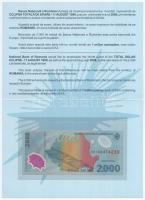 Románia 15db-os bankjegy tétel, közte 1915. 1L, Német megszállás 1917. 1L valamint 1999. 2000L &quot...