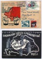 14 db MODERN magyar irredenta reprint képeslap / 14 modern Hungarian irredenta reprint postcards