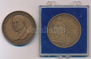 Kelemen Kristóf (1922-) 1985. "MÉE Budapest / Pázmány Péter - Eötvös Lóránd" Br emlékérem ...