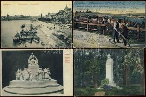 12 db századeleji Budapest lap / 12 pc. Budapest cca. 1900