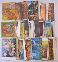 kb. 100 db MODERN művész motívum képeslap / Cca. 100 modern art motive postcards