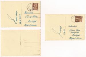 15 db RÉGI főleg horvát fotó képeslap / 15 pre-1945 mostly Croatian photo postcards