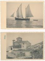 15 db RÉGI főleg horvát fotó képeslap / 15 pre-1945 mostly Croatian photo postcards