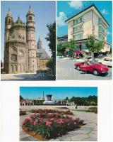 56 db MODERN külföldi képeslap és pár motívum / 56 modern postcards from all over the world and some motives
