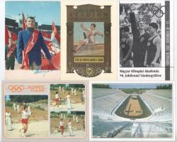 48 db MODERN sport motívum képeslap: Olimpia és stadionok / 48 modern sport motive postcards: Olympic Games, stadiums