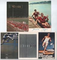 48 db MODERN sport motívum képeslap: Olimpia és stadionok / 48 modern sport motive postcards: Olympi...