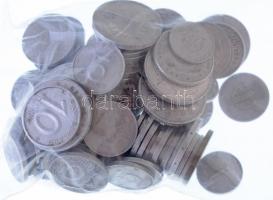 Vegyes: NDK 140g vegyes fémpénz (főleg Al) + Szovjetunió 1957-1981. 60db vegyes fémpénz T:vegyes Mixed: GDR 140g of mixed coins (mostly Al) + Soviet Union 1957-1981. 60pcs of mixed coins C:mixed
