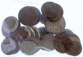 Vegyes: NDK 140g vegyes fémpénz (főleg Al) + Szovjetunió 1957-1981. 60db vegyes fémpénz T:vegyes Mix...