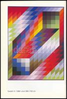 Jean-Louis Ferrier: Négyszemközt Victor Vasarelyvel. Bp., 1981, Corvina. Fekete-fehér és színes képe...