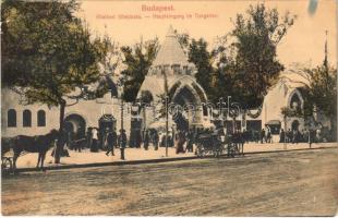 1915 Budapest XIV. Állatkert főbejárata (fl)