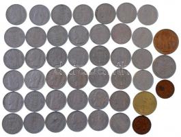 Belgium 1948-1986. 50c-20Fr (45db) T:2-3 Belgium 1948-1986. 50 Cent - 20 Francs (45pcs) C:XF-F