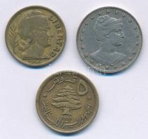 Vegyes: Argentína 1944. 10c Al-Br + Brazília 1901. 100R Cu-Ni + Libanon 1961. 5p Al-Br T:2,2-
Mixed...