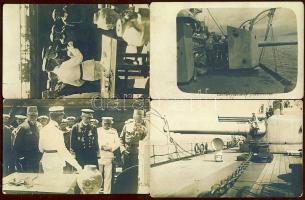 S.M.S. Novara 12 db. fotólap / WW. I. Novara k.u.k. warship  12 photo cards