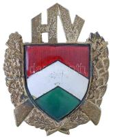 ~1948. Határvadász zománcozott Br jelvény Tildy-korszakból T:2- Hungary ~1948. Border Defence Officer enamelled Br badge C:VF