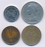 Vegyes: Madagaszkár 1953. 5Fr Al + 1972. 5Fr Cu-Ni + Angola 1974. 1Esc Br + Mozambik 1970. 10 Escudo...