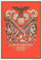 1939 Tag der Deutschen Kunst, München / German Art Exhibition, NSDAP German Nazi Party propaganda s: Kaspar + So. Stpl.