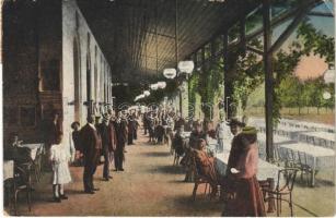 1921 Félixfürdő, Félikszfürdő, Baile Felix; étterem terasza / restaurant terrace (EK)