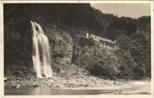 1941 Rév, Körösrév, Vad, Vadu Crisului; vízesés / waterfall (EK)