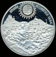 1986. 500Ft Ag "Buda visszafoglalása.." T:PP